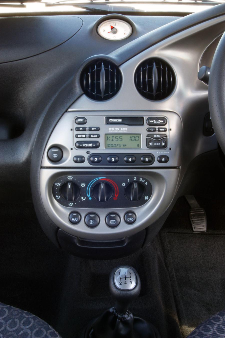 Детали интерьера Ford Ka 1996 года  (фото 41 из 110)